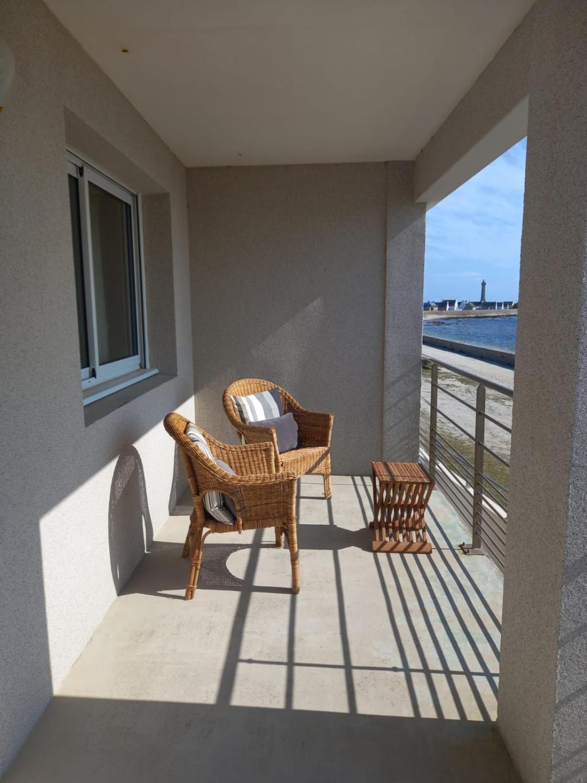 Reve Bleu - Vue Mer Exceptionnelle - Wifi - Draps Et Serviettes Inclus - Balcon Avec Mobilier De Jardin Apartment Penmarc'h Bagian luar foto